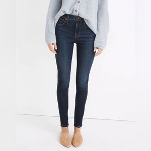 Madewell 10" High Rise Skinny TENCEL Denim Edition